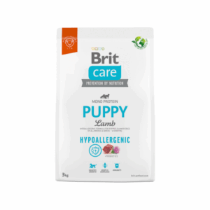 Brit Care Dog Hypoallergenic Puppy, hrana uscata pentru caini, 3 kg