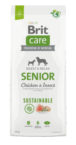 Brit Care Dog Sustainable Senior – brit,3-kg
