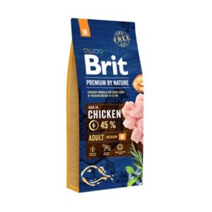 Brit Premium By Nature Adult M – 3-kg,brit-premium