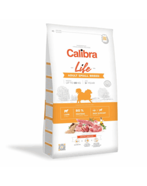 CALIBRA Dog Life Adult Small Breed Lamb hrana uscata superpremium pentru caini adulti de talie mica, cu miel 6 kg