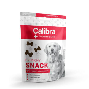 CALIBRA Veterinary Diets Snack Weight Management, XS-XL, Pui, punguță recompense funcționale câini, obezitate, 120g