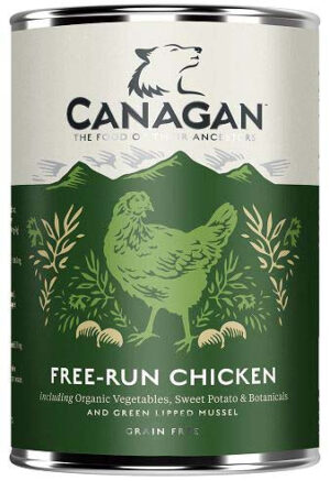 CANAGAN Conservă pentru câini, cu Pui 400g