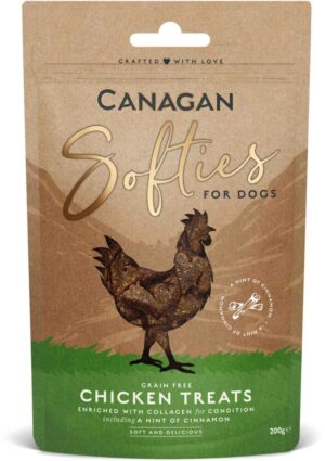CANAGAN Softies Recompensă pentru câini, cu Pui 200g