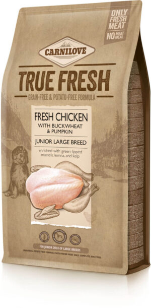 CARNILOVE True Fresh JUNIOR Large, cu Pui