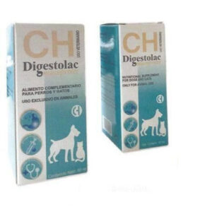CHEMICAL IBERICA Digestolac, supliment sistem digestiv câini, suspensie orală CHEMICAL IBERICA Digestolac, XS-XL, supliment sistem digestiv câini și pisici, seringă gradată, 60ml suspensie orală
