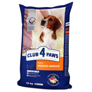 Club 4 Paws Adult Mediu – Hrana uscata premium – Pui – 14kg