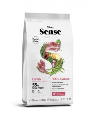 Dibaq Grain Free Sense Lamb, Adult, 12 kg
