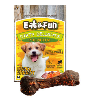 EAT&FUN Dog Recompense Rata/Morcov M