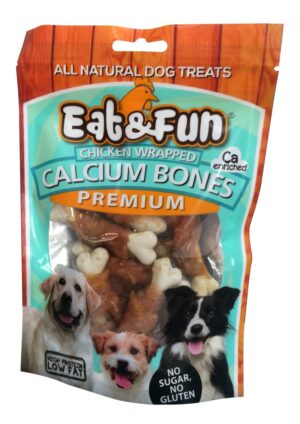 Eat&Fun Recompense Caini Chicken Calcium Bones 100 G
