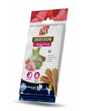 FARMINA N&D Quinoa Dental Treat Digestion Medium/Maxi 100 g Recompensa dentara caine talie medie si mare