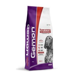 GEMON Super Energy, XS-XL, Pui, hrană uscată câini, activitate intensă, 20kg