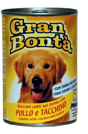 Gran Bonta Dog Conserva Pasare 400 g