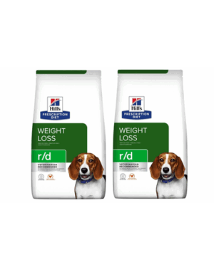 HILL’S Prescription Diet r/d Canine 8 kg (2×4 kg) pentru caini supraponderali