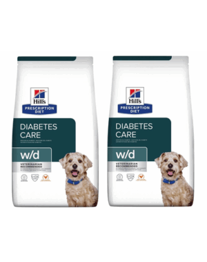 HILL’S Prescription Diet w/d Canine 8 (2×4 kg) pentru caini cu diabet