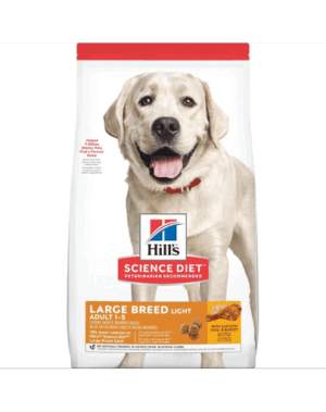 HILL’S Science Plan Adult Light Large 14 kg hrana uscata, light pentru caini de talie mare, cu pui
