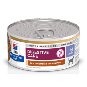 Hill’s Prescription Diet Canine I/D Low Fat Chicken & Vegetables Stew, 156 g