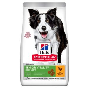 Hill’s Science Plan Canine Senior Vitality Medium Chicken, 14 kg