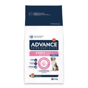 Hrana pentru caini Advance Veterinary Diets Atopic Derma Care cu pastrav 12 kg