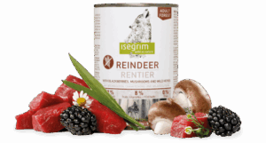 Hrana umeda, Isegrim Dog Adult Reindeer, 800 g