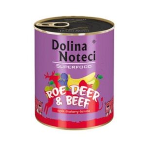 Hrana umeda caini, Dolina Noteci Superfood Caprioara si Vita, 800 g