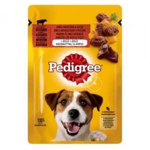 Hrana umeda pentru caini Pedigree Adult cu vita ficat 100 gr