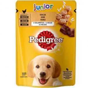 Hrana umeda pentru caini Pedigree Junior cu pui 100 gr