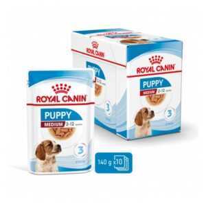 Hrana umeda pentru caini Royal Canin Medium Puppy 140 gr