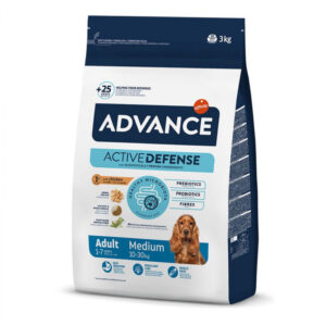 Hrana uscata pentru caini Advance Medium Adult cu pui 3 kg