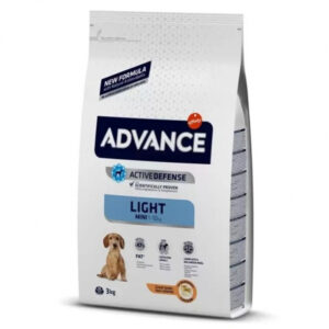 Hrana uscata pentru caini Advance Mini Light cu pui 3 kg
