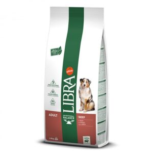 Hrana uscata pentru caini Libra Adult cu vita 14 kg