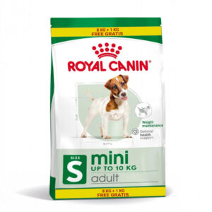 Hrana uscata pentru caini Royal Canin Mini Adult 8 + 1 kg GRATIS