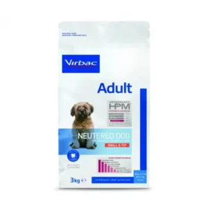 Hrana uscata pentru caini Virbac HPM Adult Neutered Small Toy