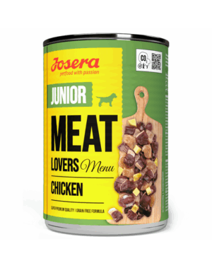 JOSERA Meat Lovers Junior Menu hrana cu pui pentru catelusi 400g