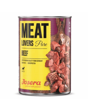 JOSERA Meatlovers pure Conserva hrana caini, cu vita 800g