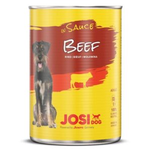 JosiDog Beef in Sauce, 12×415 g