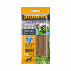 Julius K9 Snacks, recompense pentru caini, miel si ierburi, 70g