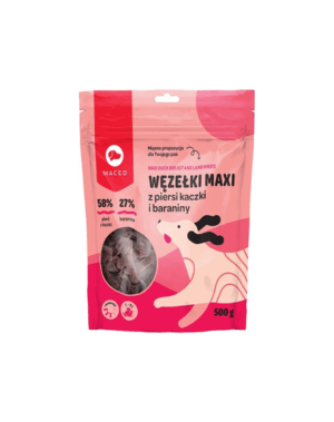 MACED Recompense moi pentru caini, cu miel 12.5 cm, 500 g