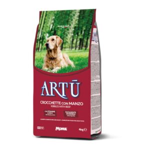 MONGE Artu, XS-XL, Vită, hrană uscată câini, 20kg