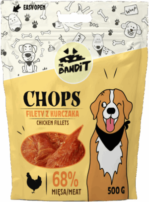 Mr. Bandit Chops, Pui, 500 g