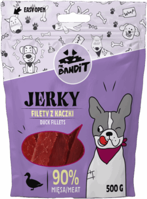 Mr. Bandit Jerky, Rata, 500 g