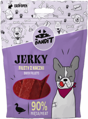 Mr. Bandit Jerky, Rata, 80 g