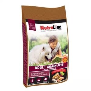 Hrana uscata caini, Nutraline Adult Grain Free, 3 kg