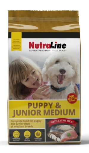 Nutraline Dog Puppy&Junior Medium 3 Kg K