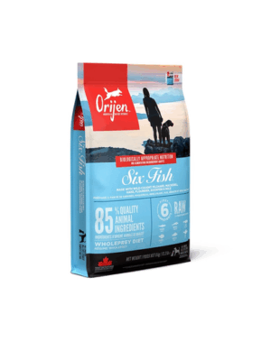 ORIJEN 6 Fish Dog 6 kg Hrana uscata caini adulti, cu peste