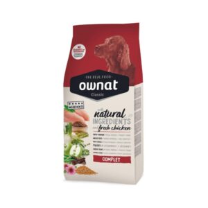 OWNAT Classic Complet, XS-XL, Pui și Mere, hrană uscată câini, 20kg