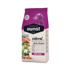 OWNAT Classic Mini Adult, XS-S, Pui, hrană uscată câini, 4kg