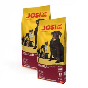 Oferta 2 saci x 15 kg Hrana uscata pentru caini Josidog Regular