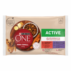 One Mini Dog, hrana umeda pentru caini, 4×85 gr