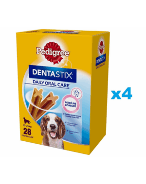 PEDIGREE DentaStix batoane dentare pentru caini talie medie16x180g