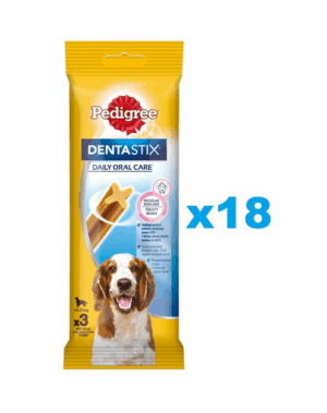 PEDIGREE DentaStix recompense dentare caini talie medie 18x77g